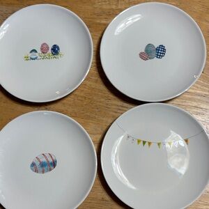 Rae Dunn Artisan Collection  Easter Plates set of 4